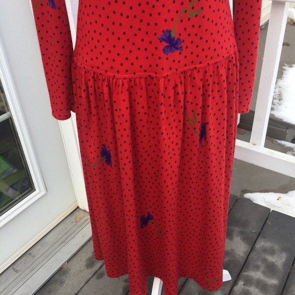 Vintage drop waist Dress. size 12 - Picture 6 of 10